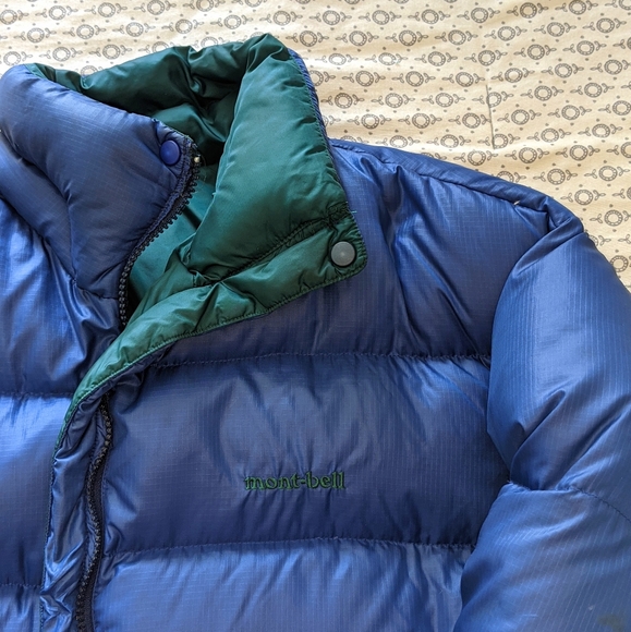 SOLD!Mountbel Vintag Reversible Down Puffer Jacket - Picture 6 of 8